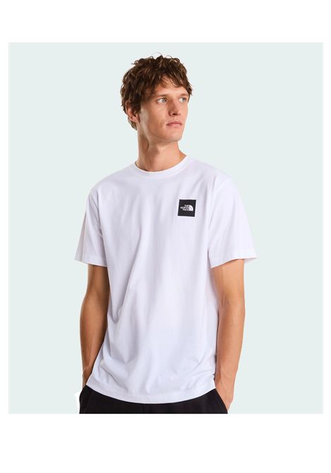 T-shirt The North Face Evolution Box Half Dome Regular Bianco Uomo THE NORTH FACE | T-shirt | NF0A8G9C-FN4